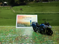 1551 - BMW Polizeimotorrad, Neuheit 2024, Siku Blister,neu in OVP