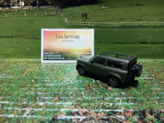 1549-Land Rover Defender 90 P400 AWD,Siku Blister,neu in OVP