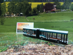 1617-001-03 -Siku International,Gelenkbus RATP,Siku Blister,neu in OVP
