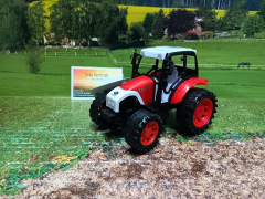 2er Set-Kindertraktor,neu ,Sandspielzeug,Kleinkindspielzeug,Bauernhoftraktor,ca.14cm