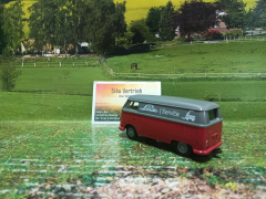 2362 - VW T1 Linde,Neuheit 2024,1:50, rot/grau,neu in OVP,Oltimer