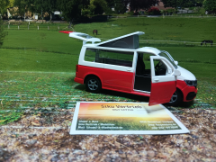 Kids Globe VW Camper, ca.:13,5cm,neu in OVP,metall/kunststoff,Wohnmobil