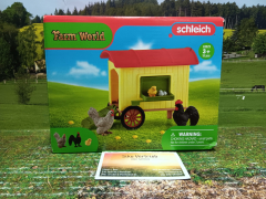 Schleich Farm World Hühnerstall, Art,Nr.:42572,neu in OVP,Bauernhof Zubehör