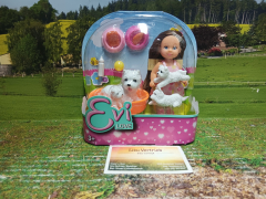 Evi Love Tierarztfreundin Spielset inkl.Puppe,4 Hunde u.viel Zubehör,neu in OVP