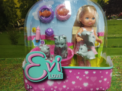Evi Love Tierarztfreundin Spielset inkl.Puppe,4 Katzen u.viel Zubehör,neu in OVP