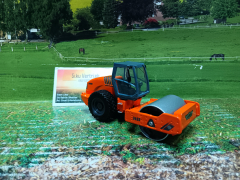 3530 - Walzenzug,1;50,neu in OVP,Baustellenfahrzeug
