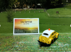 1561- VW Käfer ADAC, Neuheit 1/2025, Siku Blister, neu in OVP