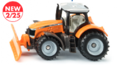 1564- Massey Ferguson mit Räumschild,Siku Neuheit 2/2025,neu in OVP