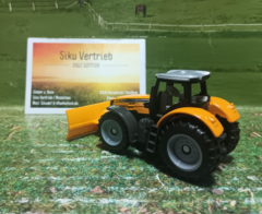 1564- Massey Ferguson mit Räumschild,Siku Neuheit 2/2025,neu in OVP