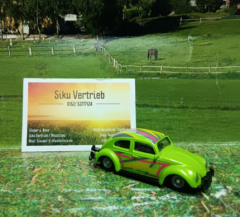 1586- VW Käfer Custom, Neuheit 2/25,Siku Blister,neu in OVP