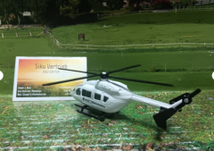 1609-ESA Hubschrauber, Neuheit 2/25,Siku Blister,neu in OVP