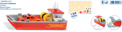 2117- Feuerwehr Arbeitsboot, Siku World, neu in OVP