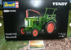 Revell Modellbausatz Fendt F20 Dieselroß, 1:24,91teilig,neu in OVP