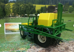 3552-Traktor Fendt Xylon mit Aufbauspr,geb.sehr guter Zustand,1:32