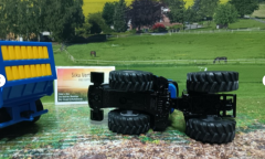 1947 - New Holland t9.860 mit silagewagen,1:50,neu in OVP