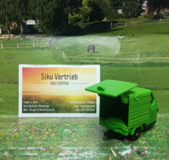 1111-Piaggio Ape Verde,Siku Blister Neuheit 1/2026