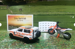 1114-Land Rover Defender mit KTM Motorrad,Neuheit 1/2026,Siku Blister