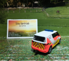 1113-VW Buzz Krankenwagen, Siku Blister, Neuheit 2026