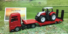 1764-MAN LKW mit Steyr Traktoren,1:87,Neuheit 2/2026
