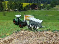1956 - Fendt  mit Viehanhänger,1:50,neu in OVP