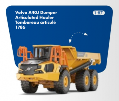 1786-Volvo A40J Dumper,1:87, Neuheit 2/2026