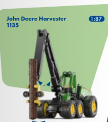 1135-John Deere Harvester,Neuheit 2/2026