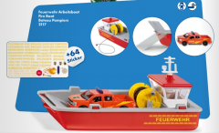 2117-Feuerwehr Arbeitsboot, neu in OVP