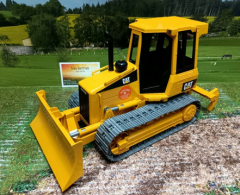 Bruder Cat Bulldozer  ,1:16,neu in OVP, Baustelle, Bauernhof