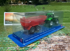 1632 -Traktor mit Halfpipe-Muldenkipper,neu in Geschenk-OVP, neu