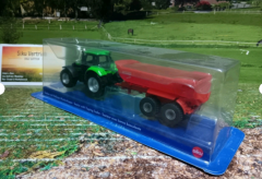 1632 -Traktor mit Halfpipe-Muldenkipper,neu in Geschenk-OVP, neu