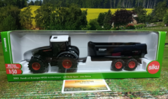 2001-Fendt mit Krampe Muldenipper HP20,1:50,Black Edition,neu