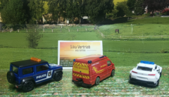 Majorette Rescue Fahrzeuge Set,  1:64, neu in OVP, metall/kunststoff,3-teilig