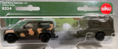 8324 – Land Rover Defender  with military trailer