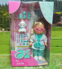 Simba Evi Love Pet Doctor, Spielset inkl. Zubehör,ca 12cm,neu