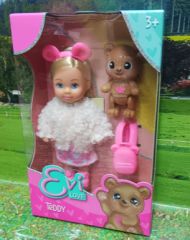 Simba Evi Love Teddy, Spielset inkl. Zubehör,ca 12cm,neu