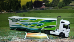 MB Actros ,mit Auflieger,neu in OVP,altes Modell