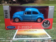 Welly Next Modells, VW Käfer,blau,  1:24,neu in OVP,Oltimer