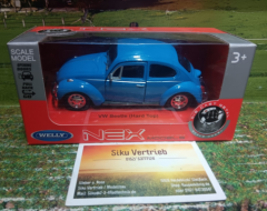 Welly Next Modells, VW Käfer,blau,  1:24,neu in OVP,Oltimer