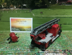 4114 - Magirus Drehleiter, 1:50,neu in OVP, Feuerwehr