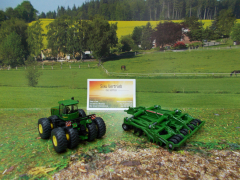 1856 - John Deere 9630 mit Amazone Centaur,neu in OVP,1:87