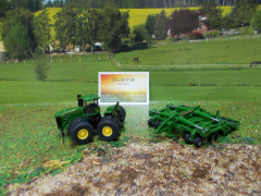 1856 - John Deere 9630 mit Amazone Centaur,neu in OVP,1:87