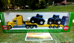 1805 - LKW mit New Holland Traktoren,1:87,neu in OVP