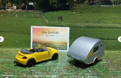 1629 - PKW mit Wohnanhänger