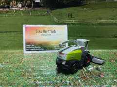 1418 - Claas Häcksler,neu in OVP,Siku Blister