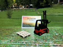 1311 - Gabelstabler,Siku Blister,neu in OVP