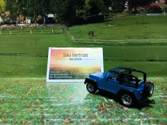 1342 - Jeep Wrangler,Siku Blister,neu in OVP