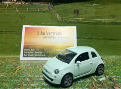1453 - Fiat 500,Siku Blister,neu in OVP