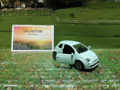 1453 - Fiat 500,Siku Blister,neu in OVP