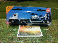 1610 - Tieflader mit Hubschrauber,neu in OVP,Siku Blister
