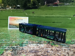 1617 - Gelenkbus,Siku Blister,neu in OVP